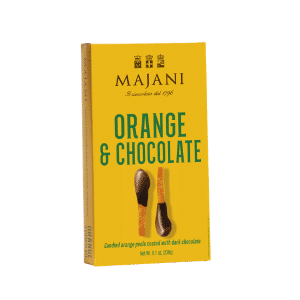 Candied Orange Peel Coated in Dark Chocolate