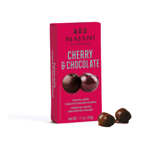 Candied Sour Cherries Coated in Dark Chocolate