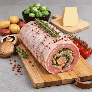 Pork Belly Skinless with Stuffing